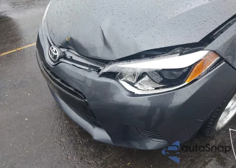 2015 Toyota Corolla Le из США, поврежденный, VIN 2T1BURHE0FC313534